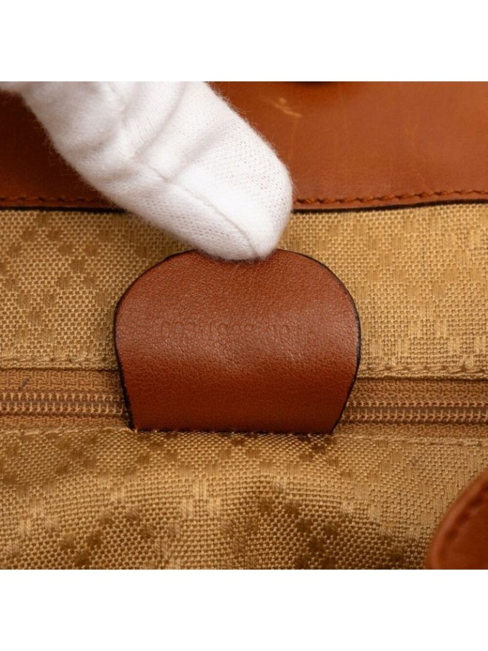 Gucci Bamboo Backpack Brown Leather - Picture 7 of 7